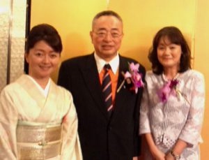 額あじさい2013　池田氏と